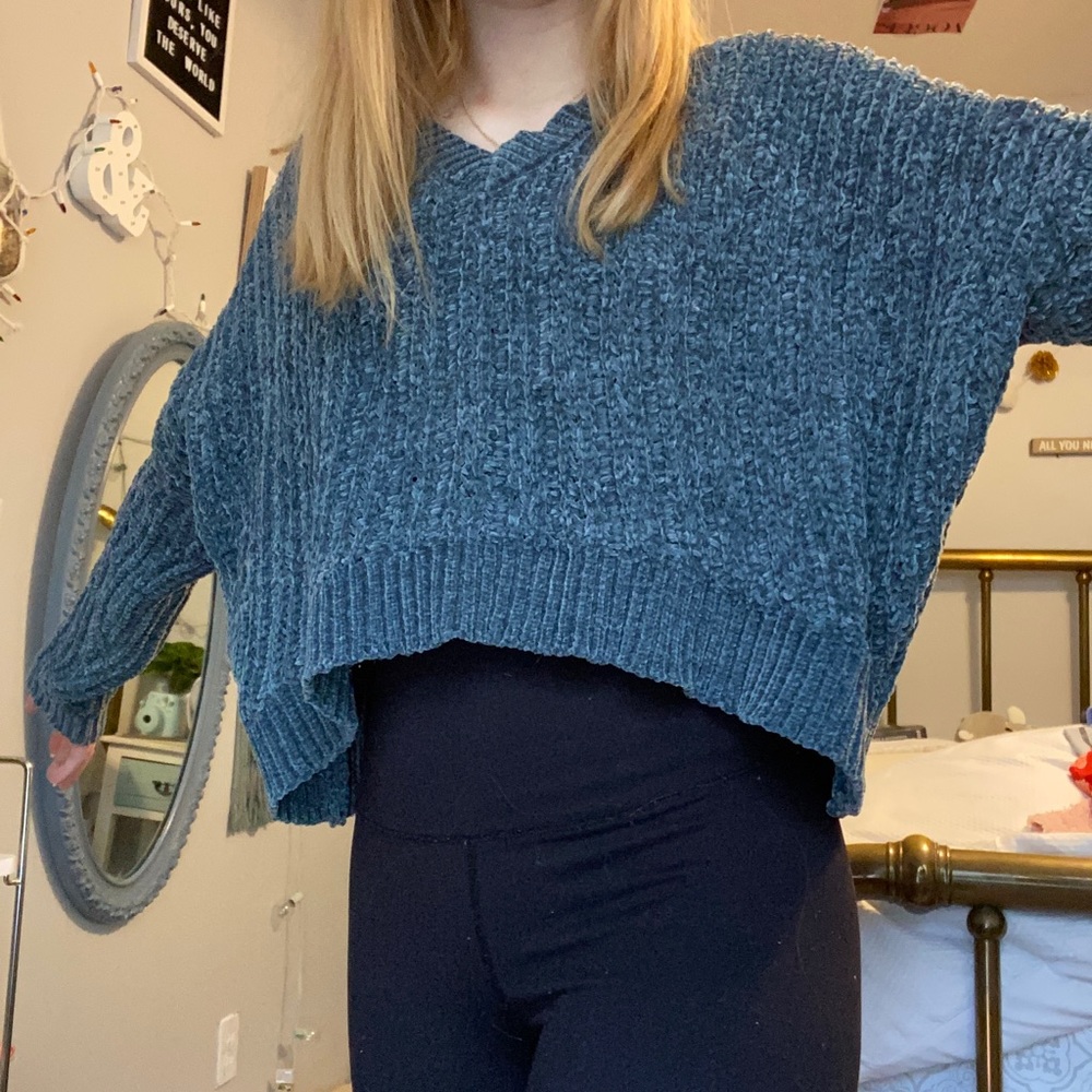 Blue sweater
